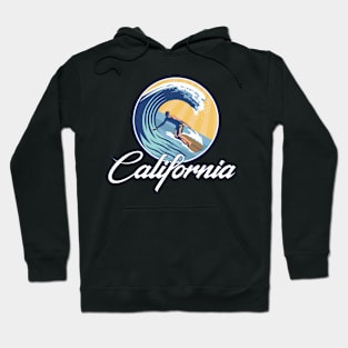 Surfing in California Hoodie